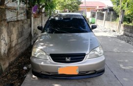 Selling Beige Honda Civic 2002 at 217272 km