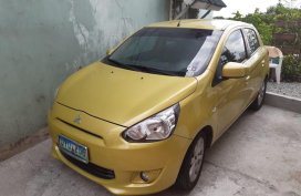 Selling Mitsubishi Mirage 2013 Hatchback Automatic Gasoline in Pasig