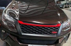 Brown Toyota Fortuner 2018 Automatic Diesel for sale in Quezon City