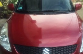 Selling Red Suzuki Swift 2012 Automatic Gasoline in San Mateo