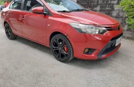 Selling Red Toyota Vios 2015 Sedan Automatic Gasoline in Manila