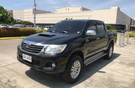 Black Toyota Hilux 2014 for sale in Manila