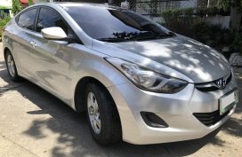 Silver Hyundai Elantra 2012 Sedan at 59000 km for sale
