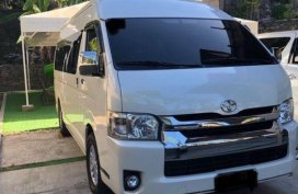 Sell 2nd Hand 2018 Toyota Hiace Automatic Diesel at 5000 km in Cebu City