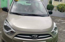 Selling Hyundai I10 2013 Automatic Gasoline in Quezon City