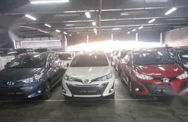 Red Toyota Vios 2019 Manual Gasoline for sale in Manila