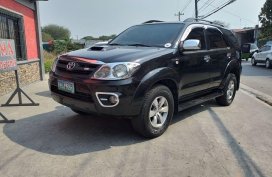 Black Toyota Fortuner 2006 at 69000 km for sale