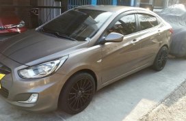 Hyundai Accent 2012 Manual Gasoline for sale in Quezon City