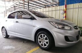 Selling Hyundai Accent 2012 Manual Gasoline in Lucena