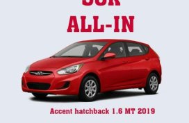 Brand New Hyundai Accent 2019 Hatchback for sale in Quezon City