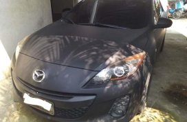 Selling Black Mazda 3 2012 Automatic Gasoline in Angat