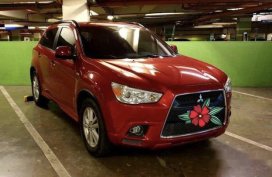 Red Mitsubishi Asx 2012 at 60000 km for sale