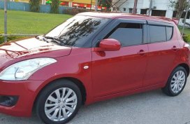 Red Suzuki Swift 2014 Manual Gasoline for sale in General Trias