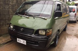 Selling Toyota Hiace Manual Diesel in Baguio