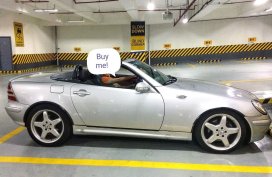 Sell Silver 2001 Mercedes-Benz Slk-Class Convertible at 53000 km in Muntinlupa
