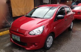 Selling 2nd Hand Mitsubishi Mirage 2013 Manual Gasoline at 60000 km in Manila