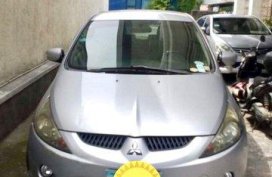 Selling Silver Mitsubishi Grandis 2008 Automatic Gasoline at 140000 km