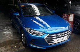 Selling Blue Hyundai Elantra 2018 at 3398 km in Pasig