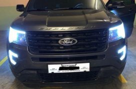 Grey Ford Explorer 2016 Manual Diesel for sale in Manila