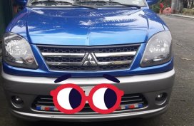 Selling Blue Mitsubishi Adventure 2014 in Rizal 