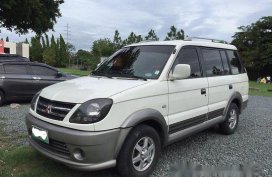 White Mitsubishi Adventure 2012 Manual Diesel for sale 