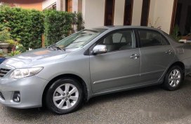 Selling Silver Toyota Corolla Altis 2013 Manual Gasoline in Marikina