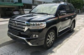 Black Toyota Land Cruiser 2018 for sale in Quezon City