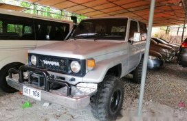 Silver Toyota Land Cruiser Prado 2003 Manual Diesel for sale 