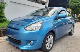 Selling Mitsubishi Mirage 2013 Hatchback Automatic Gasoline in Pasig