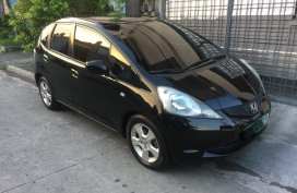 Black Honda Jazz 2010 at 69700 km for sale 