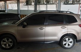 Sell 2nd Hand 2015 Subaru Forester Automatic Gasoline at 17000 km in Quezon City