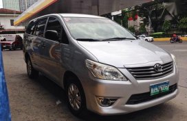 2nd Hand Toyota Innova 2012 for sale in Cebu City