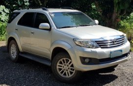 Selling 2nd Hand Toyota Fortuner 2013 in Samal