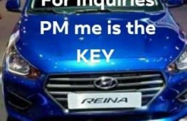 Hyundai Reina 2019 Manual Gasoline for sale in Quezon City