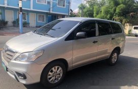 Silver Toyota Innova 2014 at 49000 km for sale