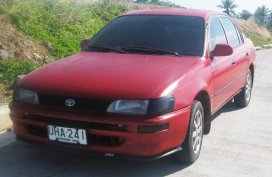 Selling Red Toyota Vios 1996 at 130000 km in Daraga