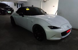 Sell White 2016 Mazda Mx-5 Convertible Automatic Gasoline 