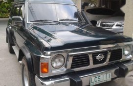 Sell Green 1994 Nissan Patrol at Manual Diesel at 161000 km in Pasig