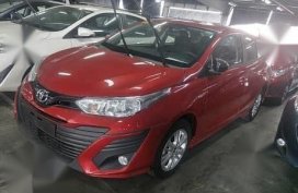 Red Toyota Vios 2019 for sale in Manual