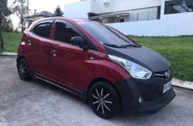 Red Hyundai Eon 2013 Manual Gasoline for sale in Las Piñas