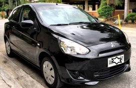 Black 2014 Mitsubishi Mirage Hatchback for sale in Pasig 