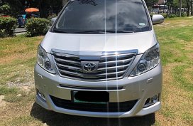 Silver Toyota Alphard 2012 for sale in Manila