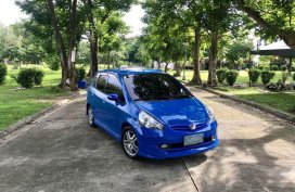 Selling Blue Honda Fit 2001 in Bulacan 