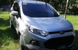 Selling Silver Ford Ecosport 2017 Manual Gasoline in Olongapo