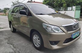 Manual 2013 Toyota Innova for sale in Angeles