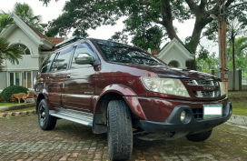 Selling Red Isuzu Crosswind 2008 at 92000 km in Lucena 