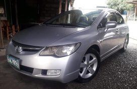 Sell Silver 2007 Honda Civic at 89000 km in Makati 