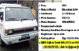 Mitsubishi L300 2006 for sale in Las Piñas