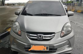 Selling Silver Honda Brio Amaze 2015 at 44000 km in Pasig 