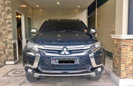 Black Mitsubishi Montero Sport 2016 for sale in Davao City 